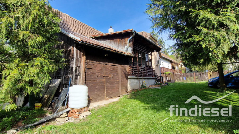 Rodinný dom v obci Sklené, okr. Turčianske Teplice