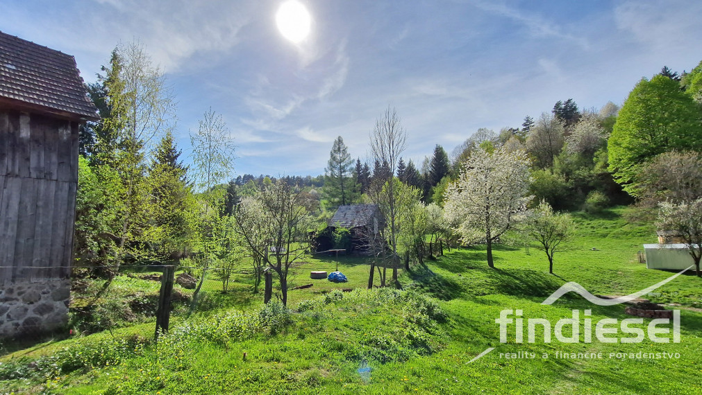 Rodinný dom v obci Sklené, okr. Turčianske Teplice