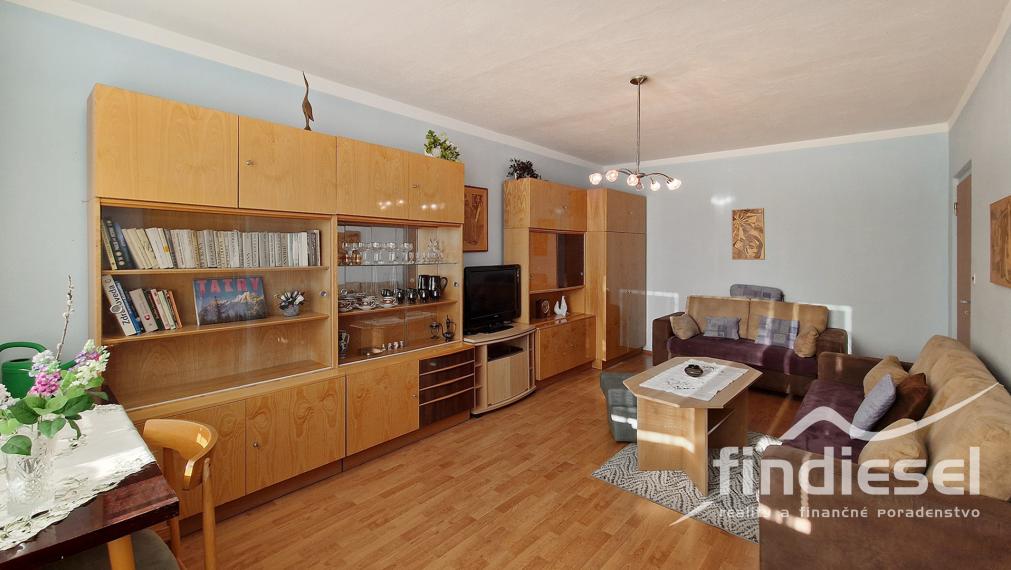 3-izbový byt na predaj, 80 m2, M. Gorkého, Prievidza
