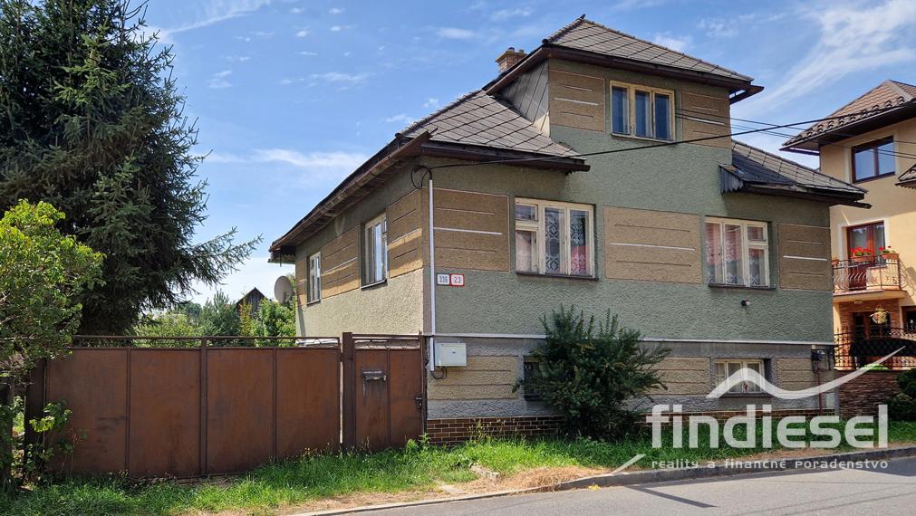FINDIESEL reality - Veľký tehlový dom + 734m² pozemok, Heľpa